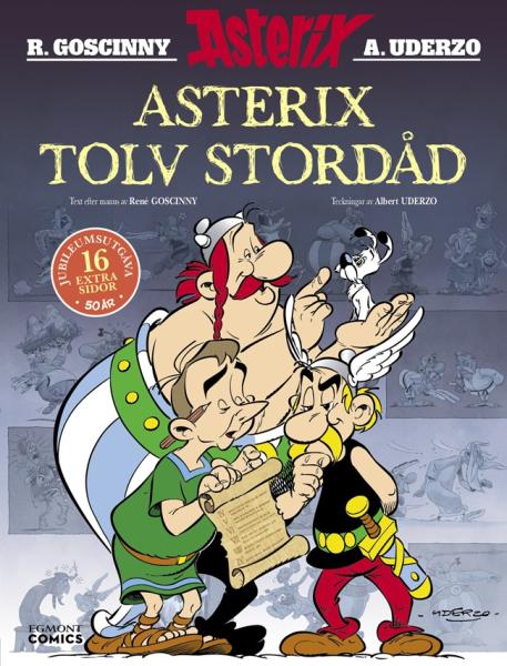 ASTERIX Tolv Stordåd SCHWEDISCH SPECIAL zum Film Asterix erobert Rom 96 Seiten